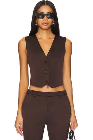 SER.O.YA Edwina Havey Satin Vest in
