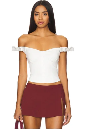MORE TO COME Ezra Off Shoulder Top in