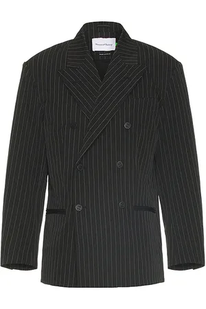 House of Sunny Pinstripe Blazer in