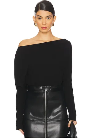 Simkhai Lavina Draped Off Shoulder Sweater in
