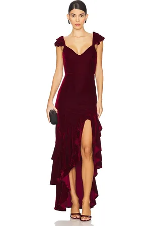 Tularosa Camille Velvet Gown in