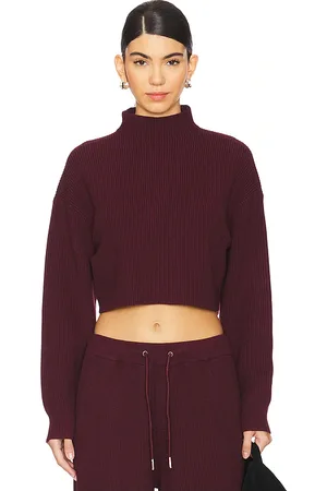 SER.O.YA Carmen Mid Cropped Sweater in