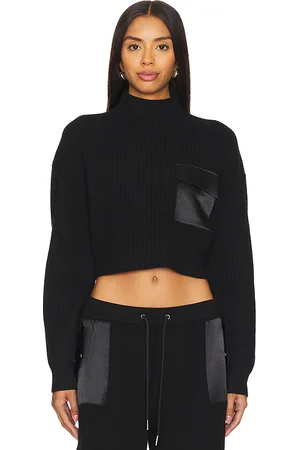 SER.O.YA Donna Mid Cropped Sweater in