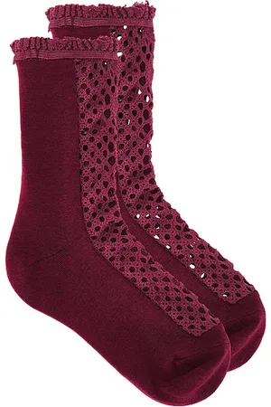 Free People Rubies Crochet Socks in