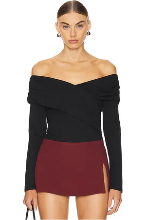 Nation LTD Mika Off Shoulder Top in