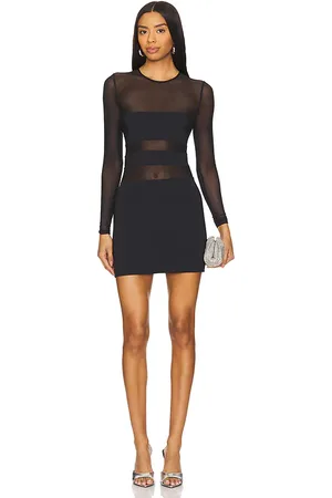 SER.O.YA Lars Mesh Mini Dress in
