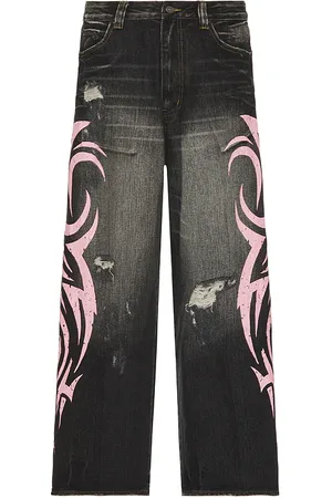 Jaded London Pink Blade XL Colossus Jeans in