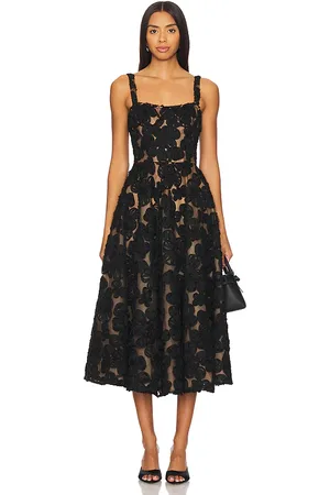 Bronx and Banco Sabrina Midi Dress in
