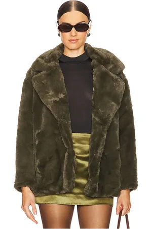 BLANK NYC Faux Fur Coat in