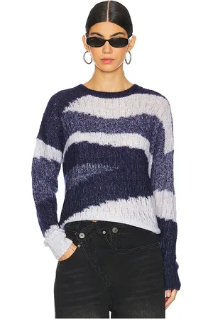 AUTUMN CASHMERE Geometric Graphic Crew in