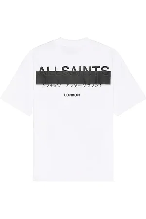 AllSaints Redact Short Sleeve Crew in