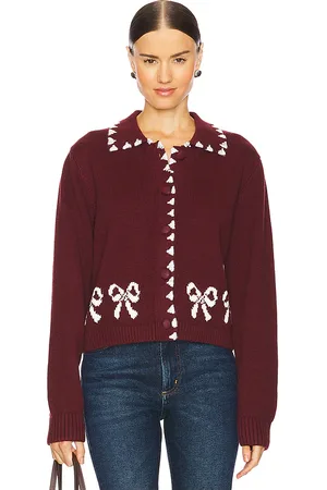 KITRI Polly Bow Cardigan in