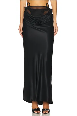 Marrknull Vine Flowers Long Skirt in