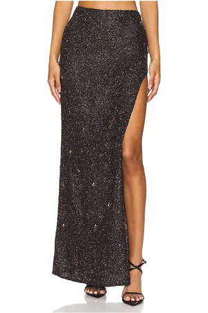 Khanums Mesh Maxi Skirt in