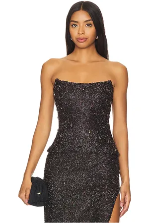 Khanums Mesh Strapless Top in