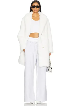 MORE TO COME Elaine Faux Fur Coat in