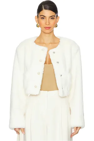 MAJORELLE Vittoria Faux Fur Jacket in
