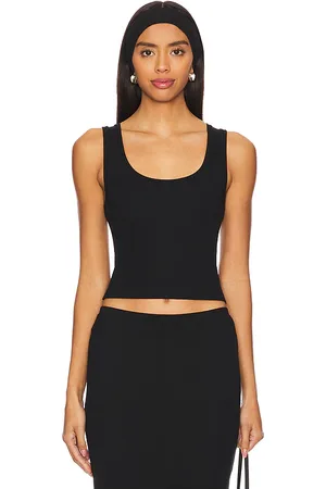 ÉTERNE Square Neck Tank Top in