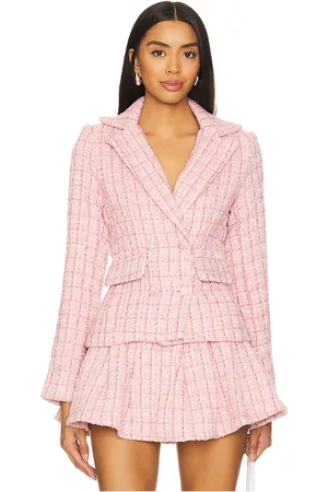 MORE TO COME Ashtyn Tweed Blazer in