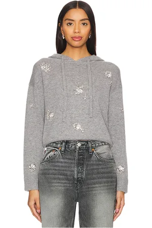 Simkhai Karmen Embellished Hooded Top in