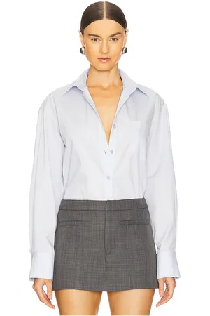 LAQUAN SMITH Oversized Button Down Shirt in