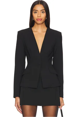 ALL THE WAYS Elizabeth Deep V Blazer in
