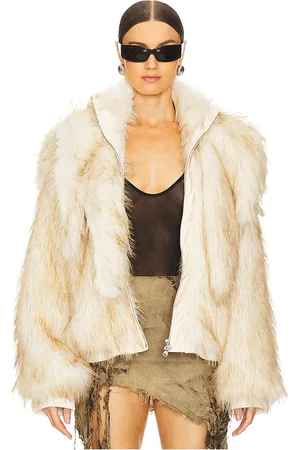 Marrknull Faux Hair Shearling Jacket in