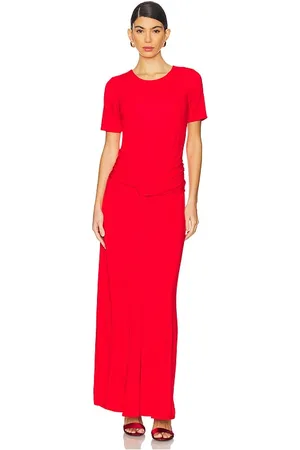 Simkhai Nalani Short Sleeve Gown in