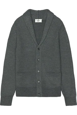 Reigning Champ Merino Rib Vinnie Shawl Cardigan in