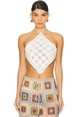 Agua Bendita Flower Harvest Halter Top in