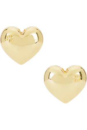 ANINE BING Heart Earrings in