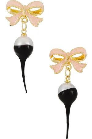 OTTOLINGER Bow Pearl Earring in