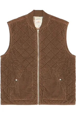Faherty Reversible Corduroy Vest in