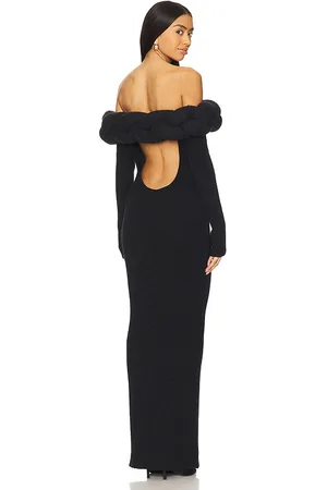 Vaillant Oversized Braid Knitted Mini Dress in