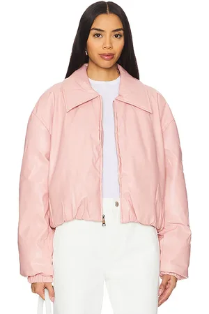 bubish Elsa Leather Bomber Jacket in