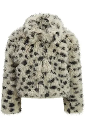 Bardot Kids Leo Faux Fur Coat in
