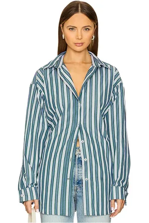 REMAIN Oversize Pintuck Shirt in