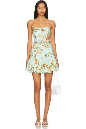 HEMANT AND NANDITA Short Dress With Belt in