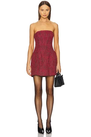 Bardot Karoline Boucle Balloon Dress in