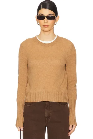 Guest In Residence Shrunken Crew Cashmere Sweater in