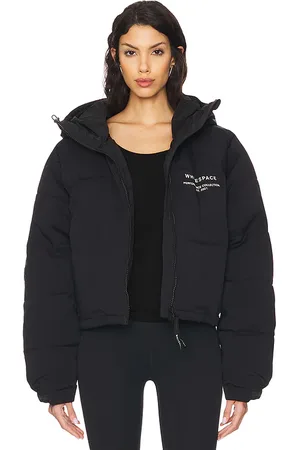 Whitespace Cropped Puffer Jacket in