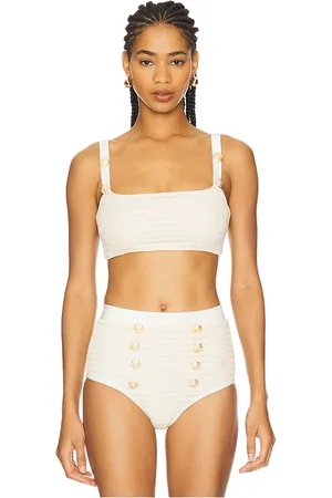 PATBO White Gold Knit Top in