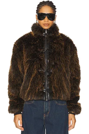 Jaded London Mendoza Faux Fur Jacket in