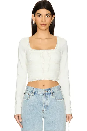 Free People Scarlet Smocked Long Sleeve in