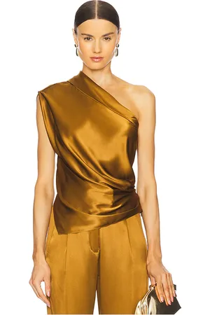 The Sei Asymmetrical Lapel Top in