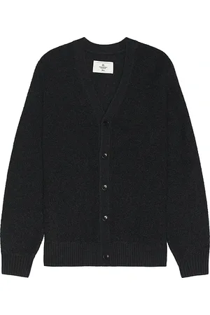 Reigning Champ Textured Boucle Turf Cardigan in