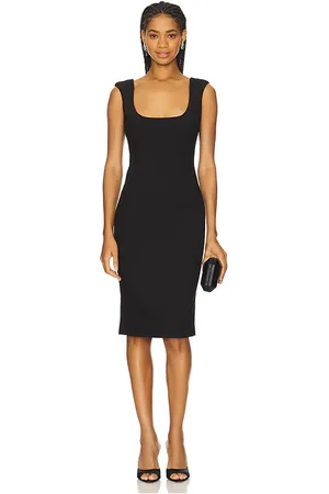 Bardot Audrey Fitted Midi Dress in