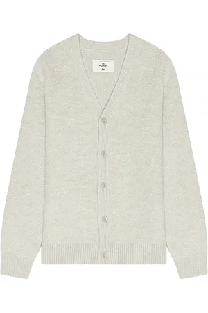 Reigning Champ Textured Boucle Turf Cardigan in