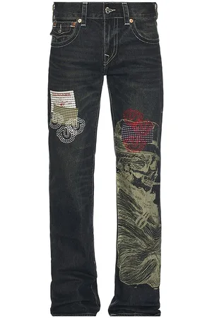 True Religion Stacked Billy Flap Jeans in