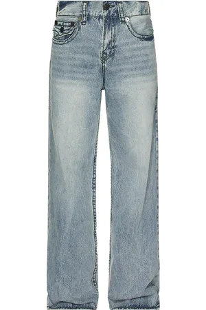 True Religion Vinny Ultra Baggy Super T Flap Jeans in